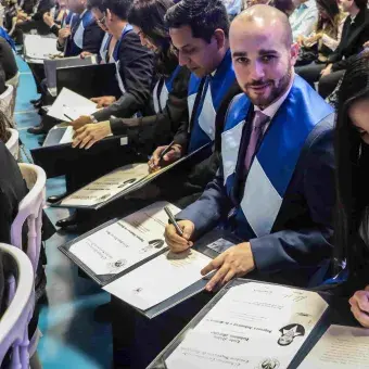 Graduación de profesional del Tec de Monterrey Campus Tampico 