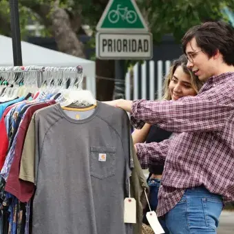 En punto de las 16:00 horas "El poder de los encuentros" arrancó en avenida Junco de la Vega.