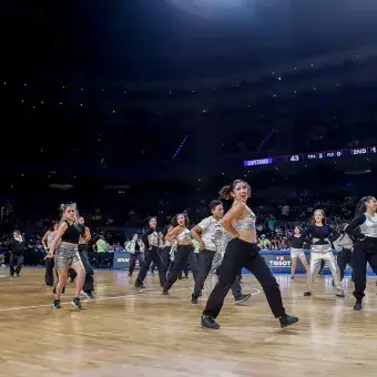 Compañías artísticas del Tec campus Estado de México presentaron el medio tiempo del partido Capitanes CDMX vs Austin Spurs de la NBA G League.