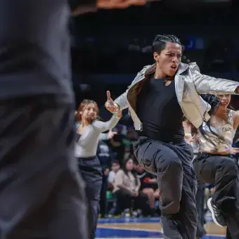 Compañías artísticas del Tec campus Estado de México presentaron el medio tiempo del partido Capitanes CDMX vs Austin Spurs de la NBA G League.