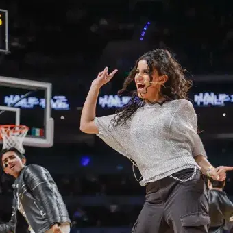 Compañías artísticas del Tec campus Estado de México presentaron el medio tiempo del partido Capitanes CDMX vs Austin Spurs de la NBA G League.