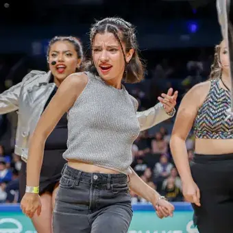 Compañías artísticas del Tec campus Estado de México presentaron el medio tiempo del partido Capitanes CDMX vs Austin Spurs de la NBA G League.