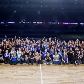 Compañías artísticas del Tec campus Estado de México presentaron el medio tiempo del partido Capitanes CDMX vs Austin Spurs de la NBA G League.