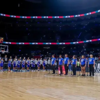 Compañías artísticas del Tec campus Estado de México presentaron el medio tiempo del partido Capitanes CDMX vs Austin Spurs de la NBA G League.