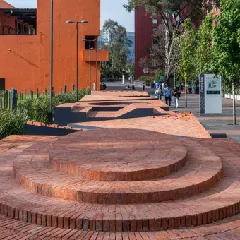 Al aire libre: alumnos tec estrenan espacio de convivencia en Tec CSF