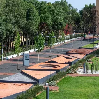 Al aire libre: alumnos tec estrenan espacio de convivencia en Tec CSF