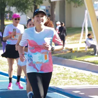 Participante corriendo