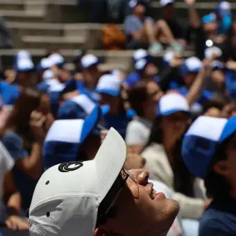 Toma de la fotografía aérea