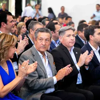 Líderes y gobierno de Coahuila presente en la ceremonia oficiald el 50 aniversario del Tec de Monterrey campus Laguna
