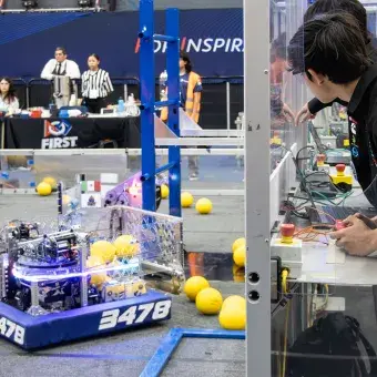Lambot 3478 en la cancha de FIRST en Monterrey
