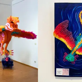 Exponen arte en Austria y Eslovaquia