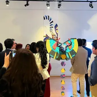 Exponen arte en Austria y Eslovaquia