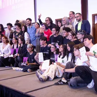 Alumnos ganadores del concurso de Monólgos 2026